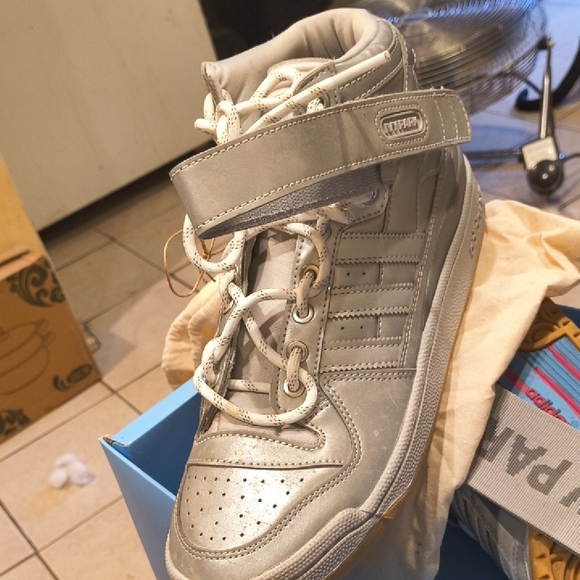 Adidas IVY PARK Forum Mid in Blue Box - Picture 5 of 6